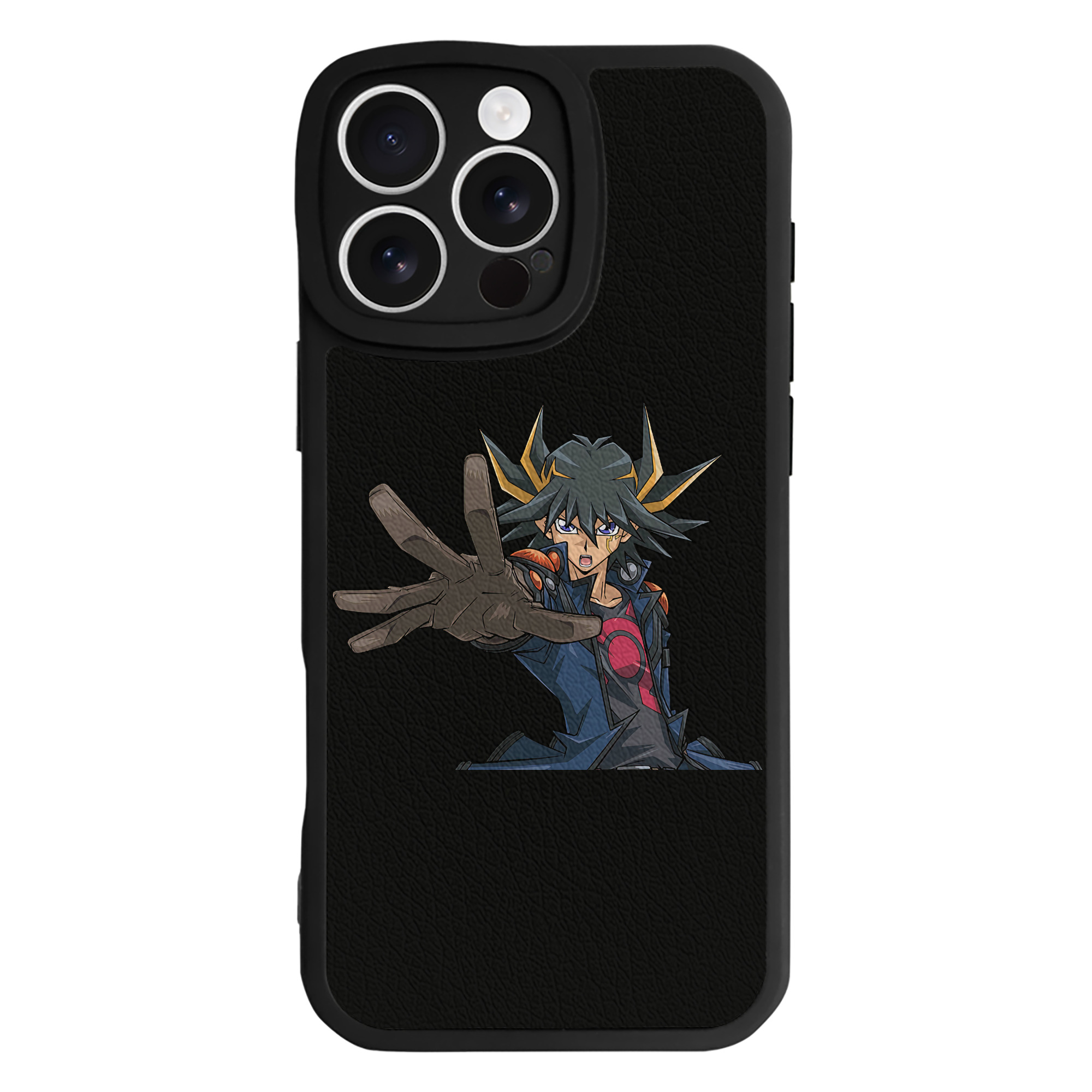 遊☆戯☆王 Yu-Gi-Oh! 【iPhone 16シリーズ対応】シリコンスマホケース（レザー調） 材質：シリコン